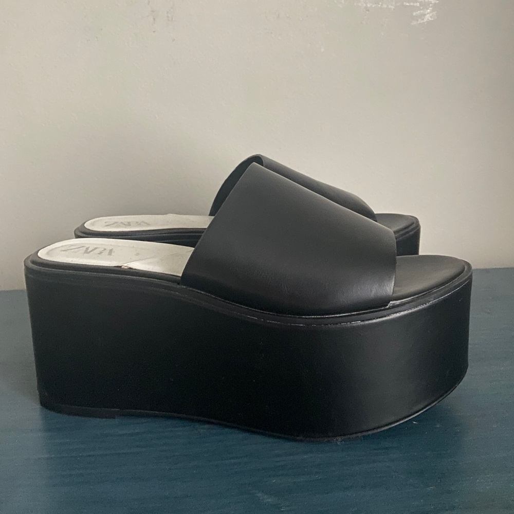 Extra high platform sandals